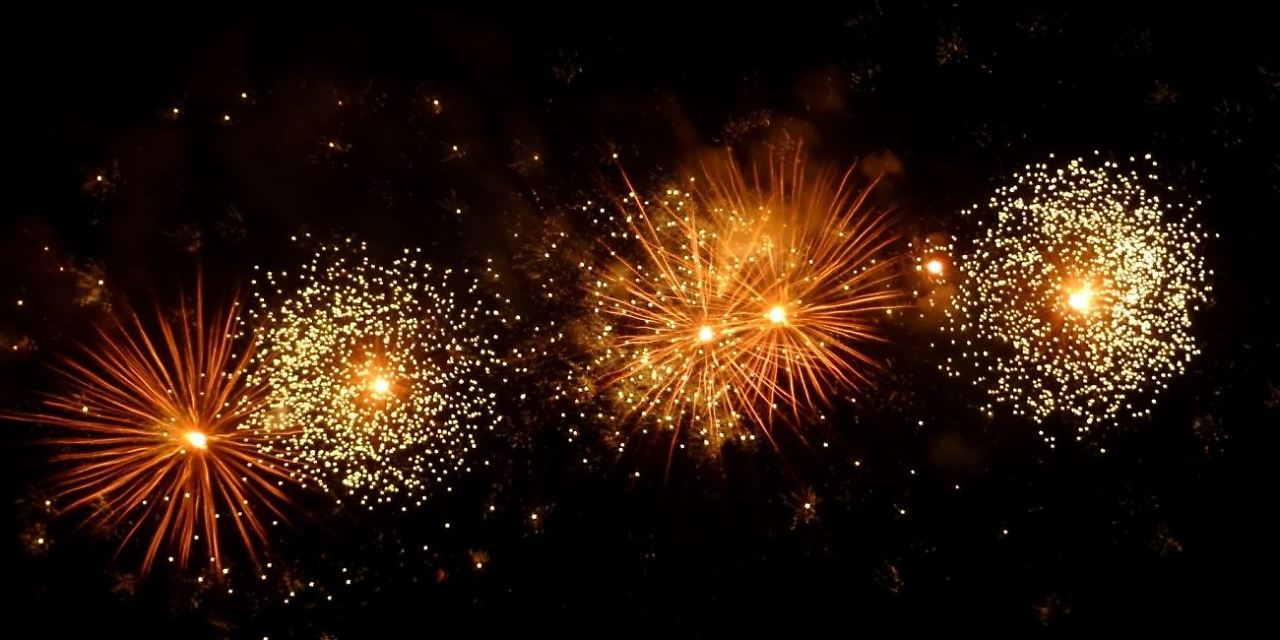 Abschluss-Feuerwerk beim Stars For Free 2018 | Foto: Peter Fath