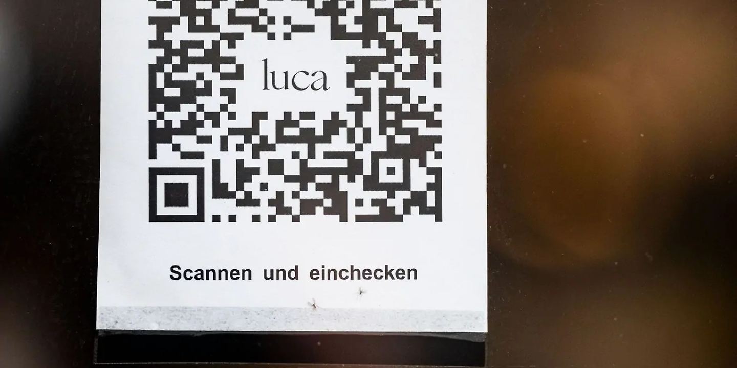QR-Code Luca App - Foto: Marijan Murat/dpa