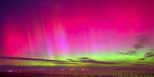 Polarlichter am Himmel über Niedersachsen - Foto Markus Hibbeler dpa.jpg